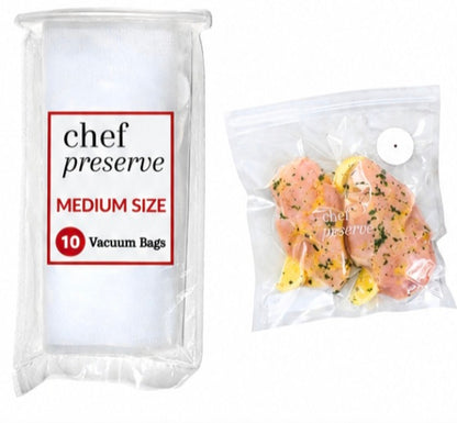 Chef Preserve Reusable Vacuum Bags