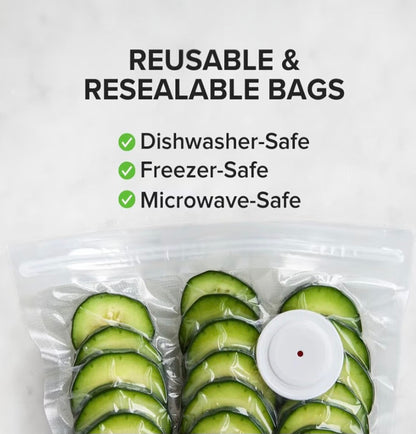 Chef Preserve Reusable Vacuum Bags