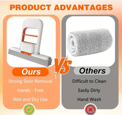 Olive Nest MiniClean - Foldable Multi-Surface Mop